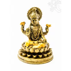 Shiva, szines rezin szobor - 13,5 cm