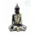 Shakyamuni Buddha színes rezin szobor - 15 cm