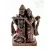Radha Krishna, vörös színű, rezin szobor - 13 cm
