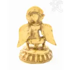 Garuda csont színű, rezin szobor - 11,5 cm