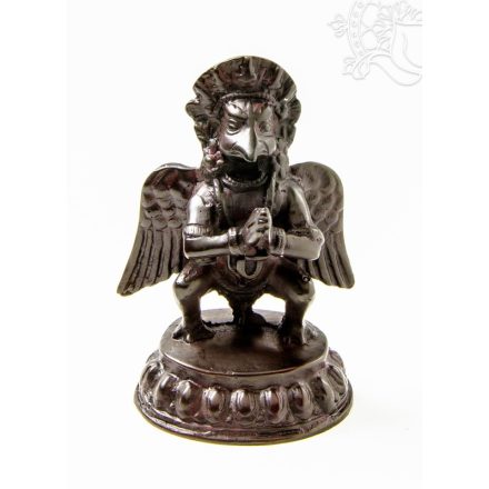 Garuda vörös színű, rezin szobor - 11,5 cm