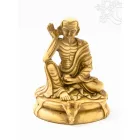 Milarepa csont színű, rezin szobor - 10,5 cm