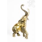 Elefánt réz szobor - 75 cm - hatalmas