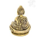 Amitabha Buddha réz szobor - 8 cm