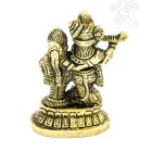 Radha Krishna réz szobor - 9 cm