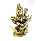 Sarasvati réz szobor - 10 cm