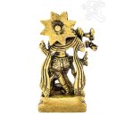 Krishna réz szobor - 11 cm