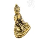 Gyógyító Buddha réz szobor - antik  - 9,5 cm
