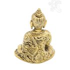 Shakyamuni Buddha réz szobor, alj nélkül - antik -14 cm
