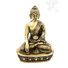 Shakyamuni Buddha réz szobor, antik - 14 cm