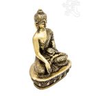 Shakyamuni Buddha réz szobor, antik - 14 cm