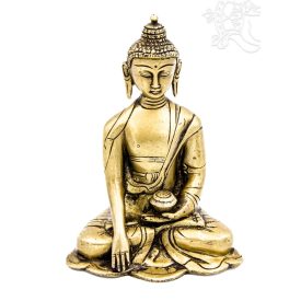 Shakyamuni Buddha réz szobor, alj nélkül -16 cm