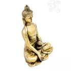 Shakyamuni Buddha réz szobor, alj nélkül -16 cm