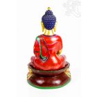 Shakyamuni Buddha agyag szobor, hatalmas méretű különlegesség - 65 cm