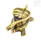 Teknős réz mécsestartó (olajmécseshez) - 7 cm