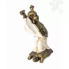 Nevető Buddha teknősön - 23 cm
