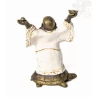 Nevető Buddha teknősön - 23 cm