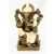 Ganesha színes rezin szobor - 15 cm