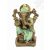 Ganesha színes rezin szobor - 15 cm