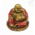 Nevető Buddha színes rezin szobor - 7,5 cm