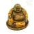 Nevető Buddha színes rezin szobor - 7,5 cm