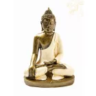 Shakyamuni Buddha színes rezin szobor - 22 cm