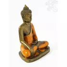Shakyamuni Buddha színes rezin szobor - 22 cm