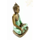 Shakyamuni Buddha színes rezin szobor - 22 cm