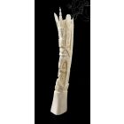 Kézzel faragott csont szobor, asztali dísz