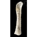 Kézzel faragott csont szobor, asztali dísz