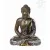 Amitabha Buddha színes rezin szobor, hatalmas - 60 cm
