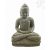 Amitabha Buddha valódi kő sziklából faragott szobor - 52 cm