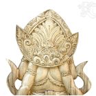 Ganesha álló fa szobor, hatalmas - 100 cm