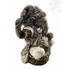Ganesha színes rezin szobor hatalmas - 55 cm