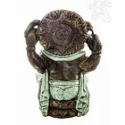 Ganesha színes rezin szobor hatalmas - 55 cm