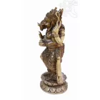 Ganesha álló fa szobor, hatalmas - 80 cm