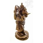 Ganesha álló fa szobor, nagyméretű - 65 cm