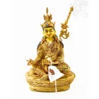 Guru Rinpoche aranyozott szobor - 21 cm