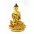 Gyógyító Buddha aranyozott szobor - 21 cm