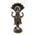 Vishnu réz szobor, ezüst-antikolt prémium minőség - 15 cm