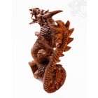 Sárkány faragott szobor - 30 cm