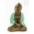 Amitabha Buddha rezin szobor, mécsestartóval - 30 cm