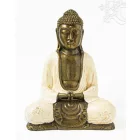 Amitabha Buddha színes rezin szobor - 30 cm