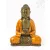 Amitabha Buddha színes rezin szobor - 30 cm