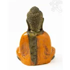 Amitabha Buddha színes rezin szobor - 30 cm