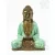 Amitabha Buddha színes rezin szobor - 30 cm