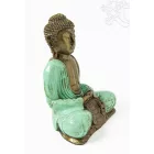 Amitabha Buddha színes rezin szobor - 30 cm