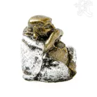 Nevető Buddha színes rezin szobor - 5 cm