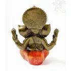 Ganesha színes rezin szobor - 32 cm