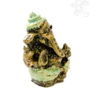 Ganesha színes rezin szobor - 5,5 cm